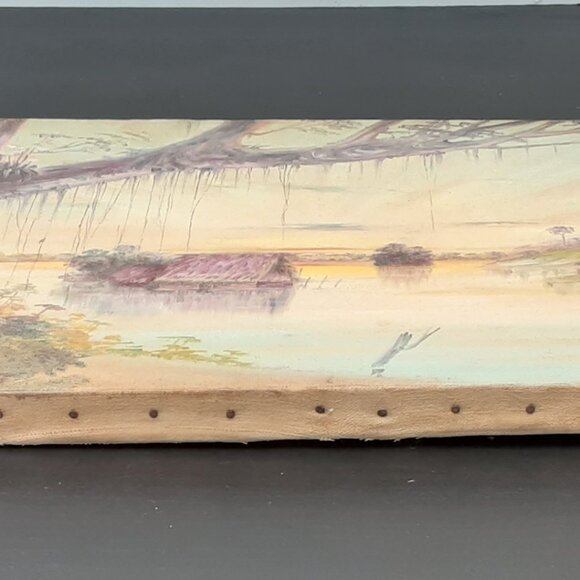 ORIGINAL Manuel Bernuy Ortíz Painting | 1957 | OIL ON CANVAS - Picture 5 of 6